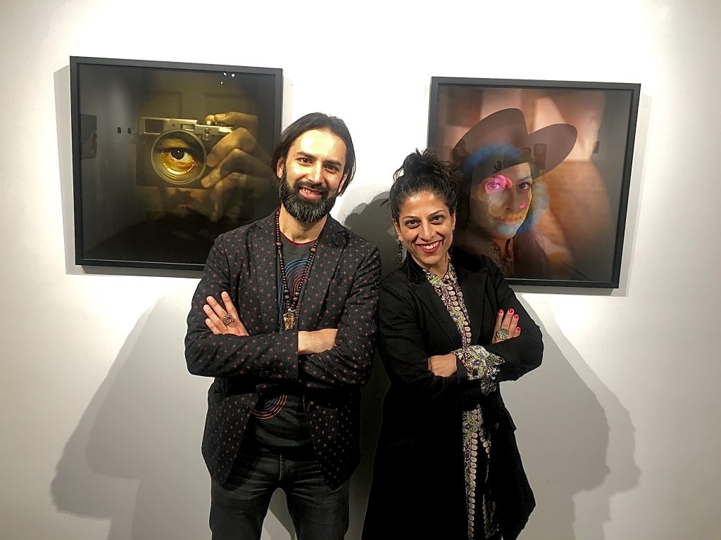Faisal Azam and Rubina Shafi at The Art of Post Faisal and Rubina at The Art of Post